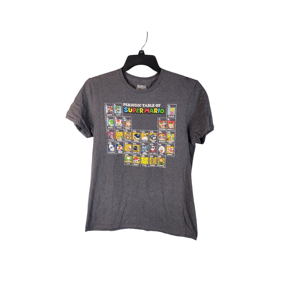 Super Mario Brothers periodic Table T men's medium